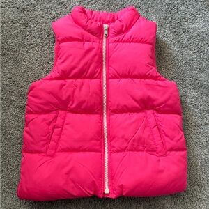 Old Navy Hot Pink Puffer Vest